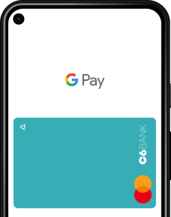 Celular Android com Google Pay