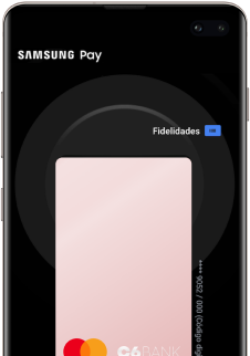 Celular Samsung com Samsung Pay