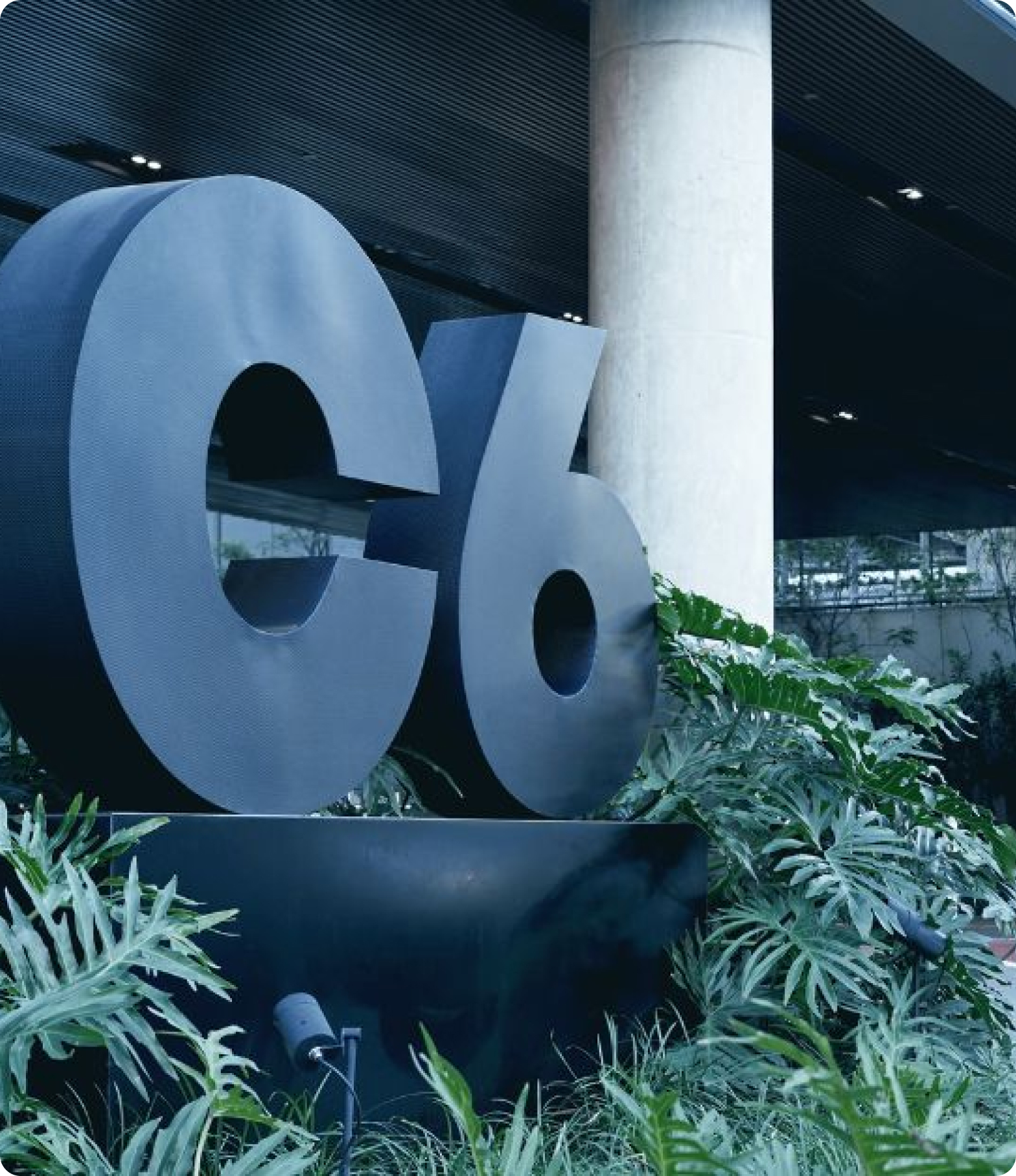 Foto do logo do c6 bank
