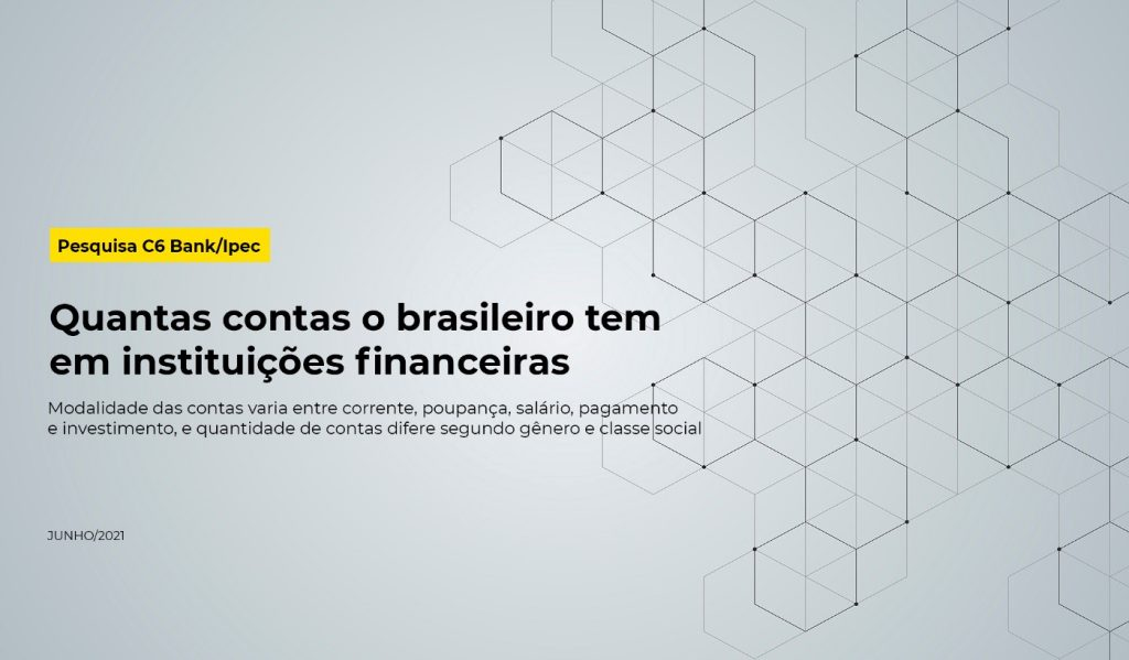 Brasileiro tem em média quase 4 contas em instituições financeiras
