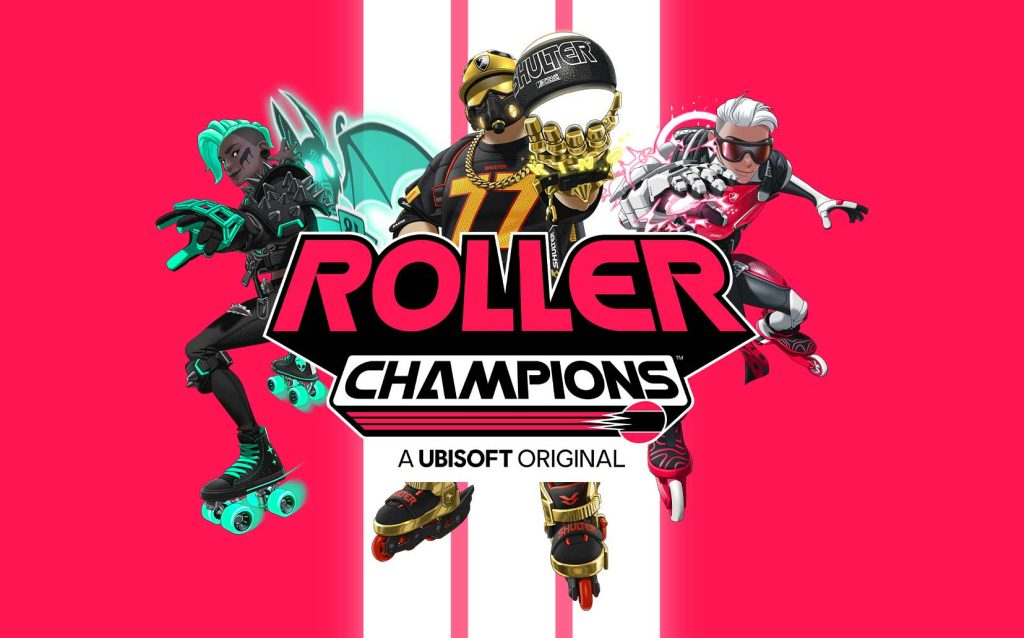 Personagens do jogo Roller Champions, escolhido para o programa do C6 Bank, Ubisoft e Mastercard em setembro