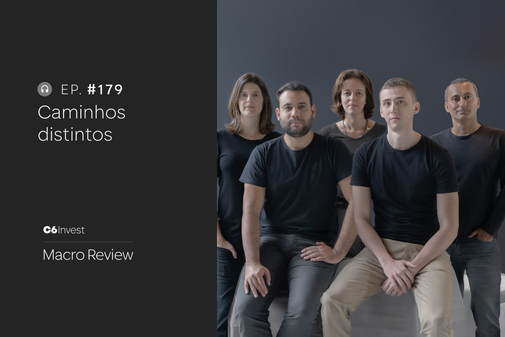 Equipe econômica C6 Bank Podcast Macro Review