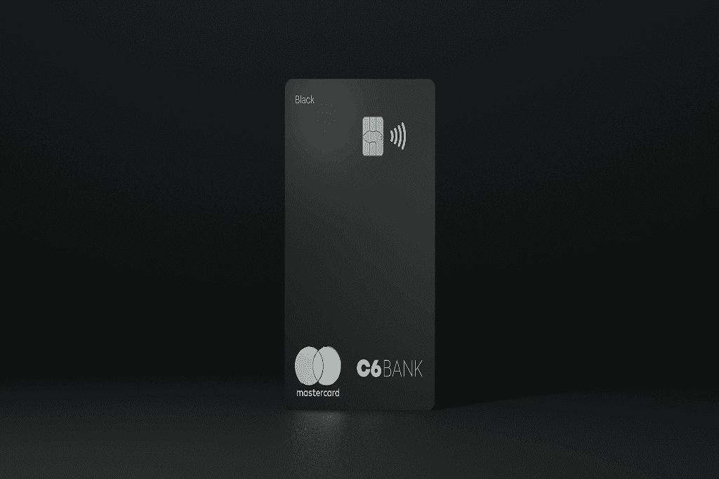 Cartão black do C6 Bank