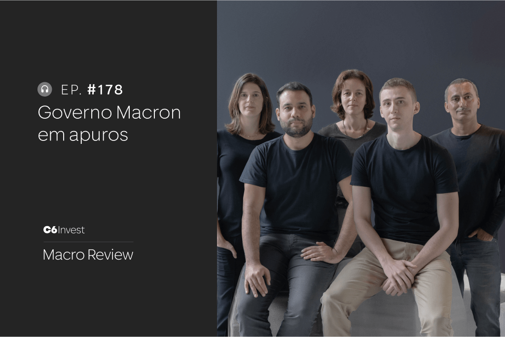 Equipe econômica do C6 Bank Podcast Macro Review