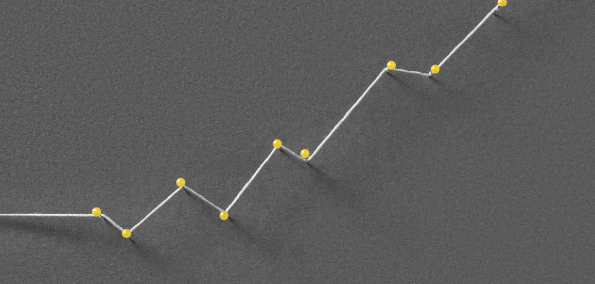 Gráfico genérico representando dominância fiscal