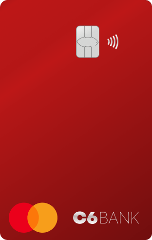Cartão C6 Bank Red