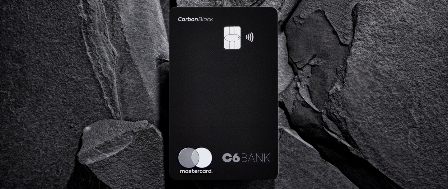 Cartão de crédito C6 Carbon Mastercard Black