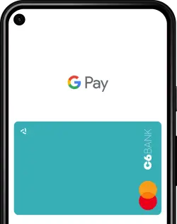 Celular Android com Google Pay